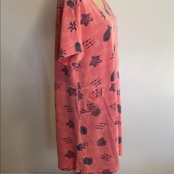 Zip Code Cotton Beachwear Dress - Picture 3 of 9